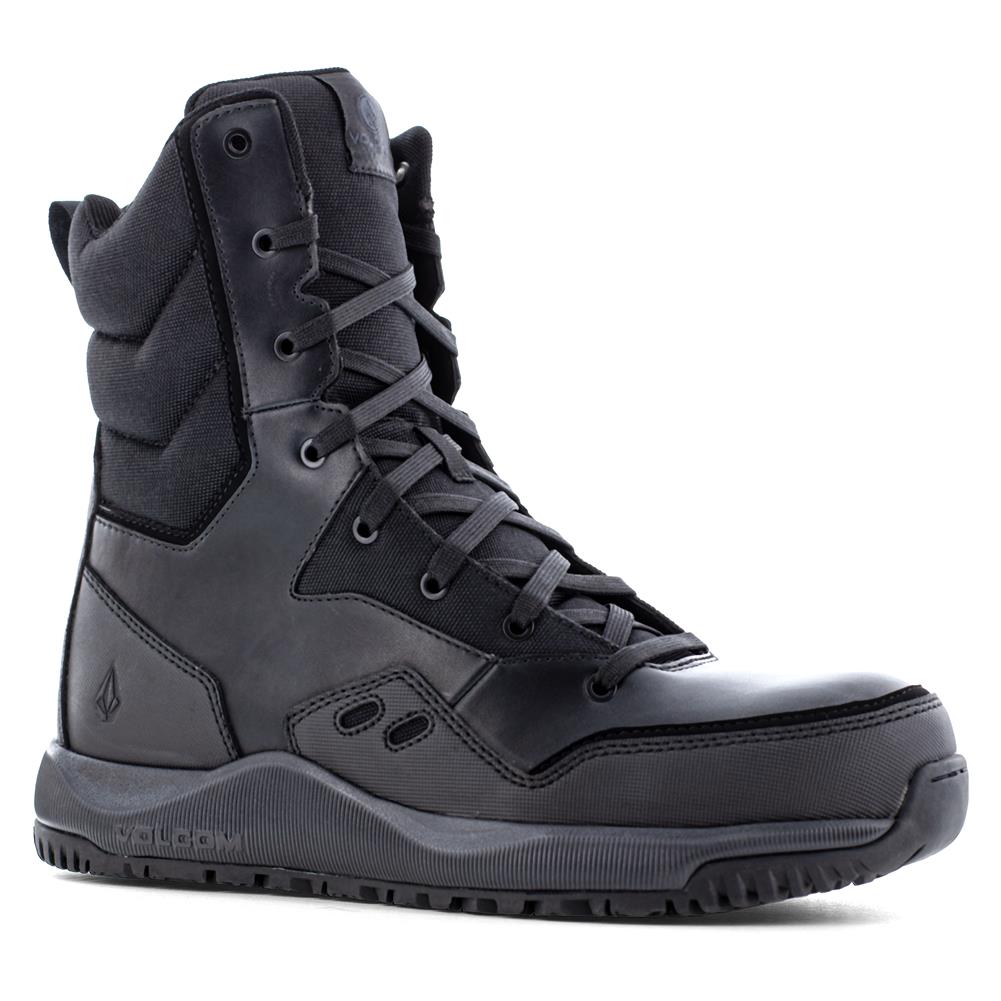 VOLCOM STREET SHIELD TACTICAL COMPOSITE TOE SIDE-ZIP BOOTS