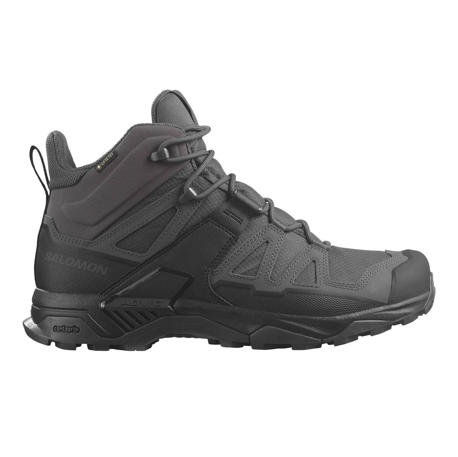 SALOMON X ULTRA FORCES MID GTX BOOTS IN WOLF GRAY