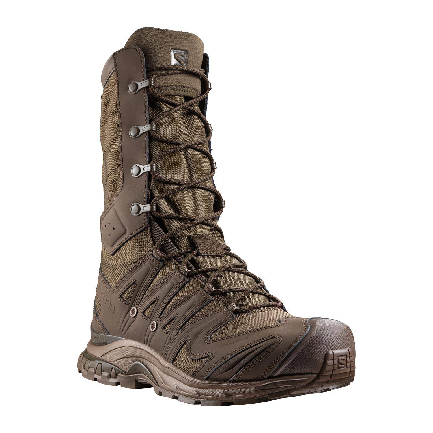 SALOMON XA FORCES JUNGLE BOOTS IN EARTH BROWN