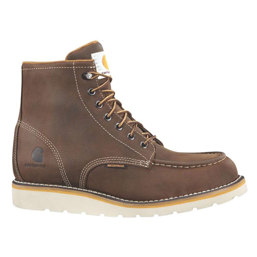 CARHARTT 6" WEDGE STEEL TOE WATERPROOF BOOTS