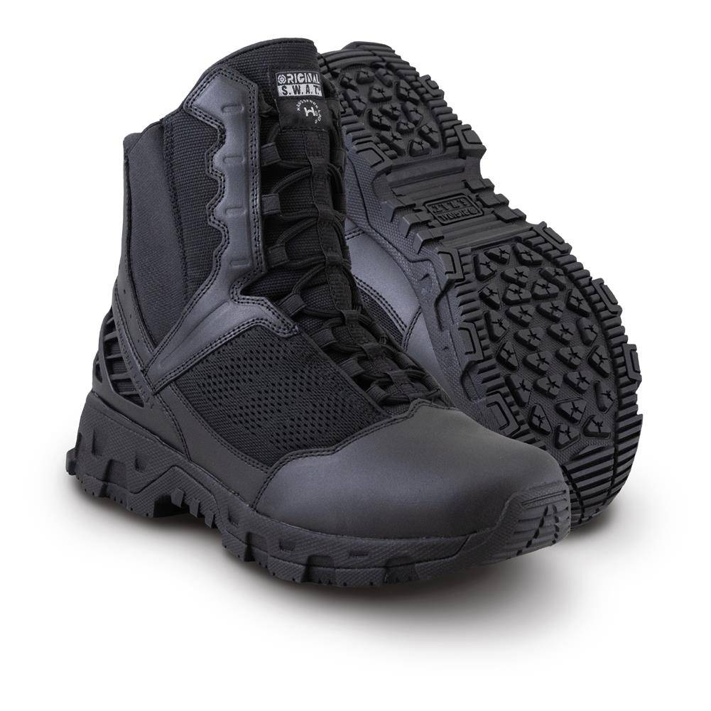 ORIGINAL SWAT 8" ALPHA FREEDOM HANDS FREE STEEL TOE BOOTS