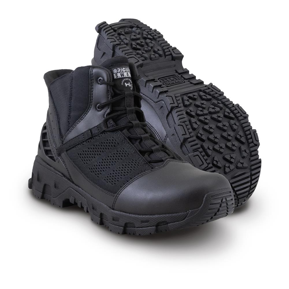 ORIGINAL SWAT 6" ALPHA FREEDOM HANDS FREE STEEL TOE BOOTS