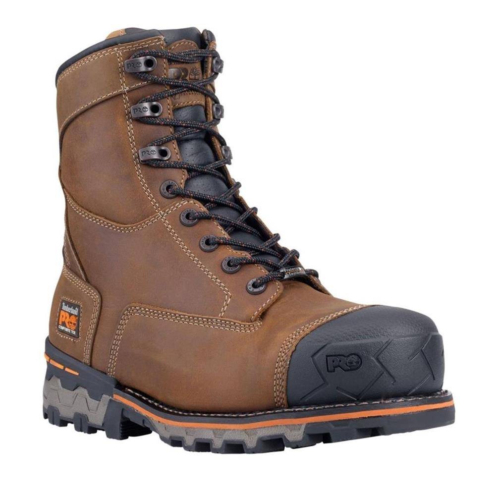 TIMBERLAND PRO 8" BOONDOCK COMPOSITE TOE WATERPROOF BOOTS