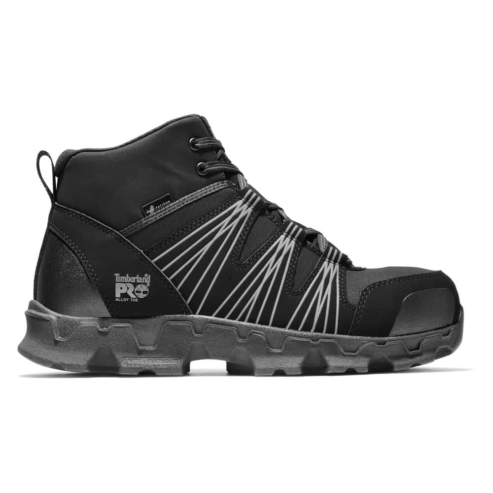TIMBERLAND PRO POWERTRAIN MID ESD ALLOY TOE BOOTS