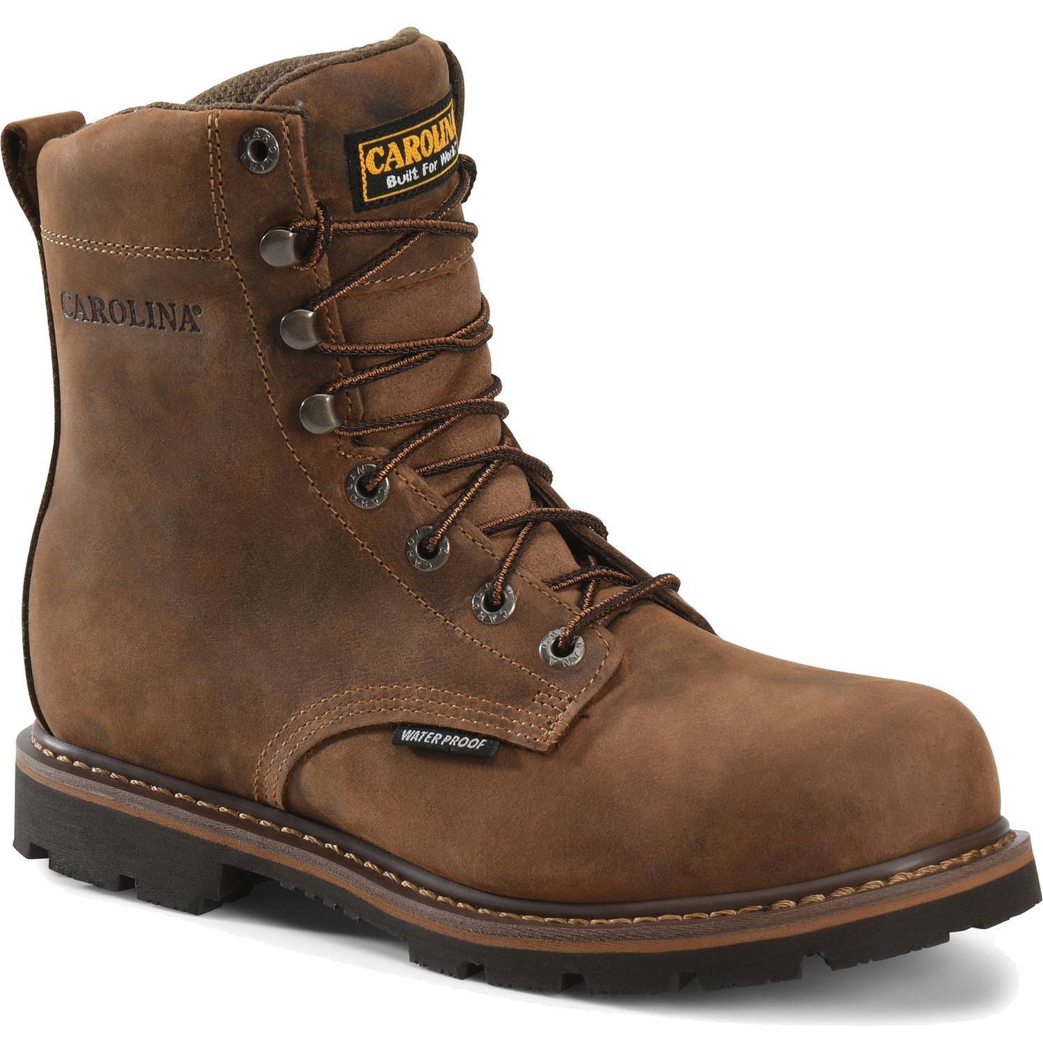 Carolina Men's Installer 8" Steel Toe Waterproof Work B