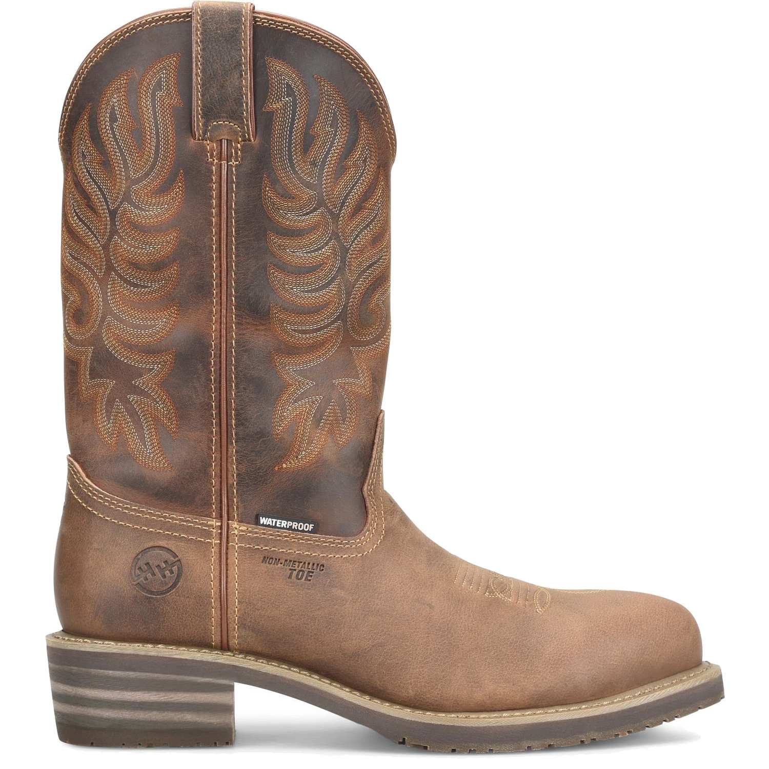 Double-H Men's Garza Western Waterproof Composite Toe Boots