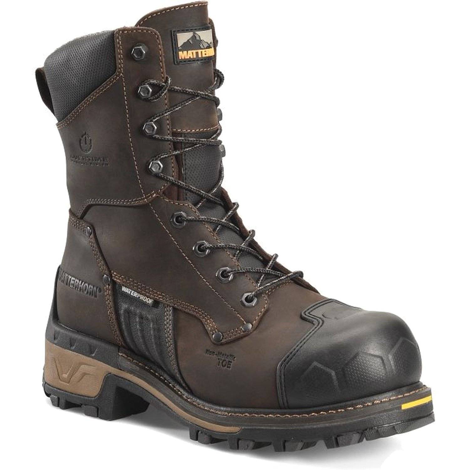 Matterhorn Men's Maximus 2.0 8" Waterproof Comp Toe Log