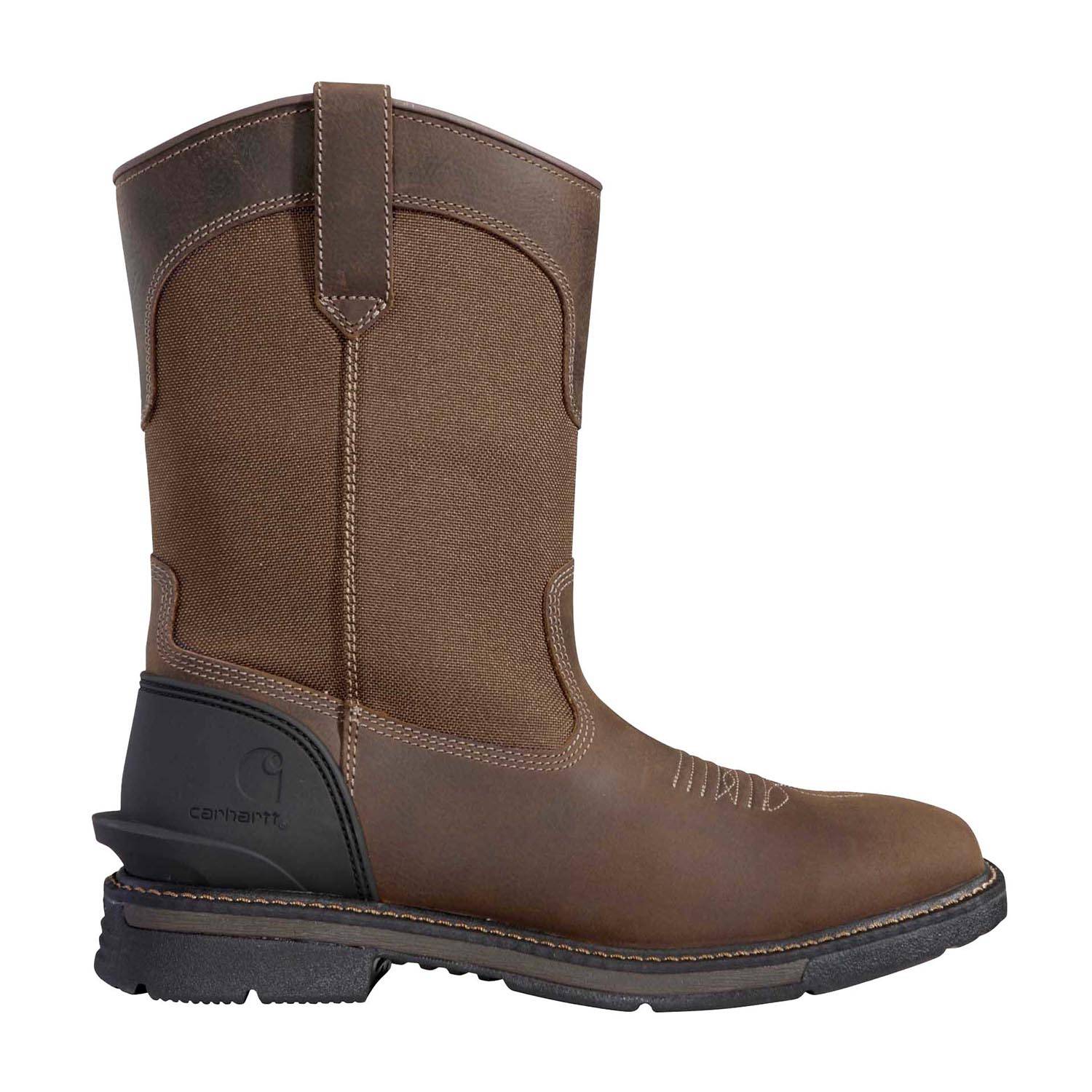 CARHARTT MEN'S MONTANA SQUARE TOE 11" WATER-RESISTANT WELLIN