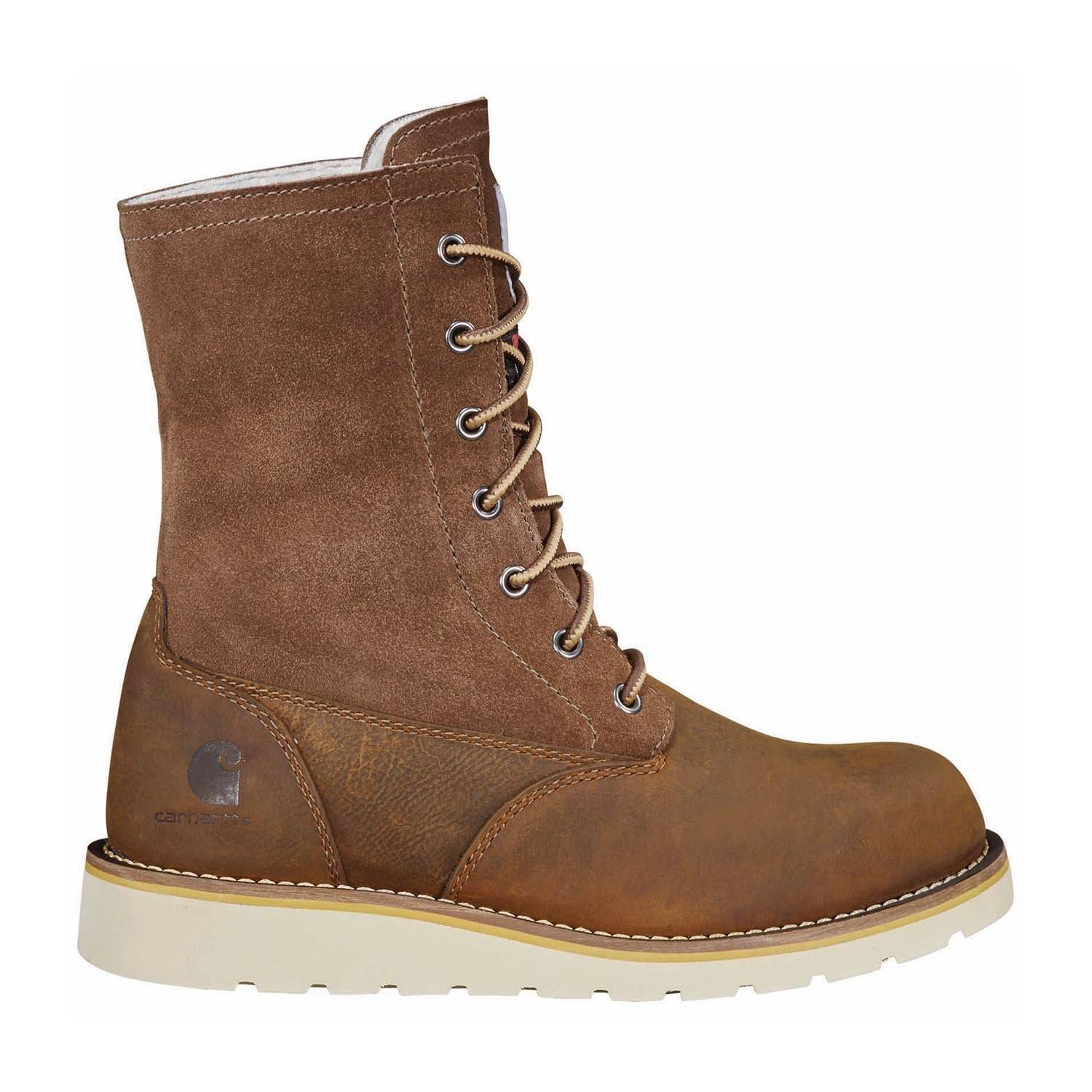 CARHARTT WOMEN'S WEDGE FOLD DOWN WINTER 8" 200G WATERPROOF B