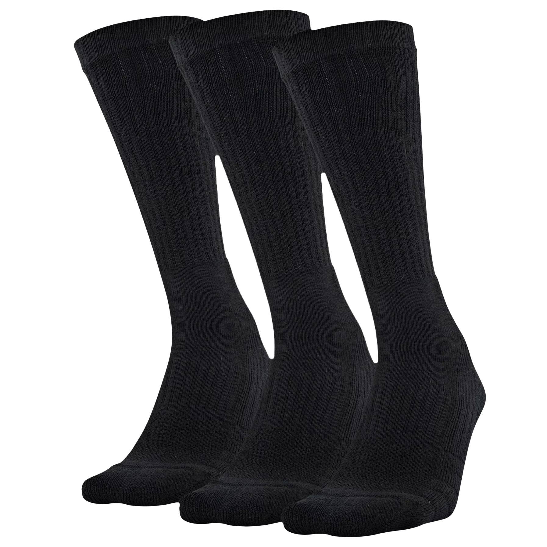 Under Armour Training Cotton Crew Socks (3 pack)