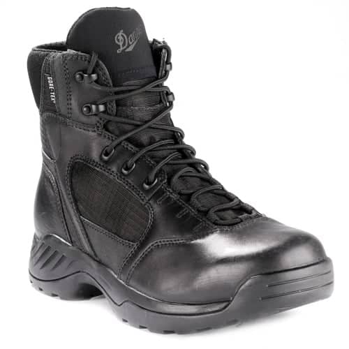 28017 All Sizes Available Danner Kinetic 6" Side-Zip GTX Black Work Boots