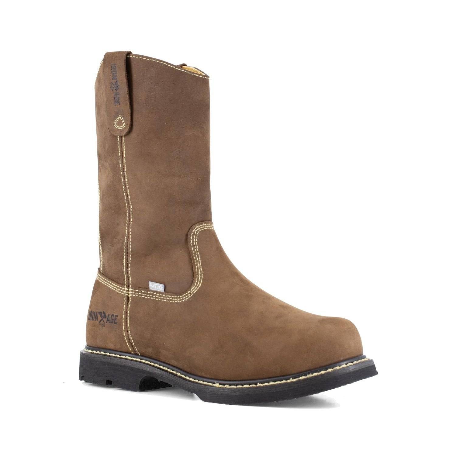 Iron Age Men's Groundbreaker 11" Pull-On Met Guard Comp