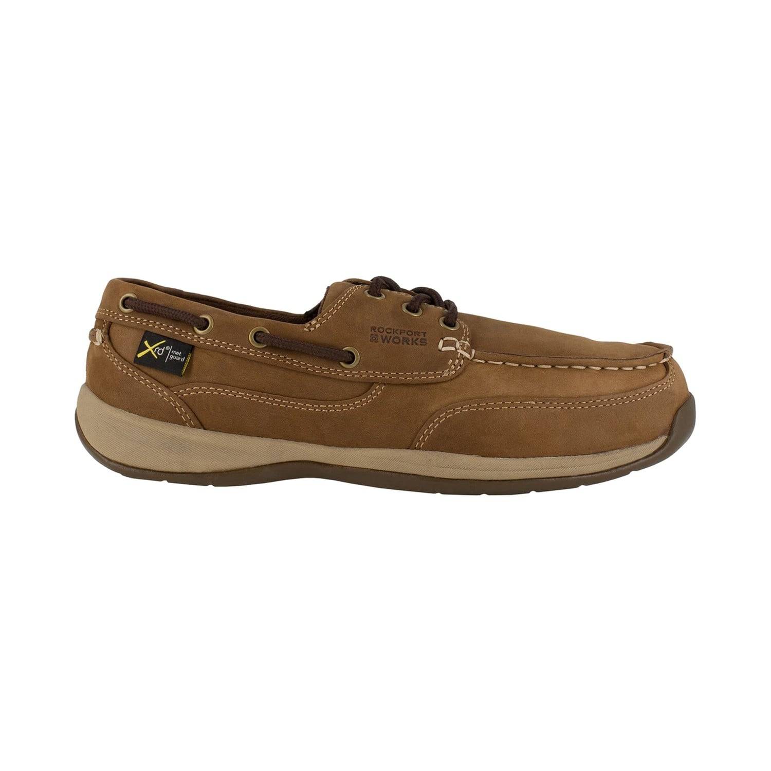 Rockport Men's Sailing Club Steel Toe Met Guard Boat Shoes