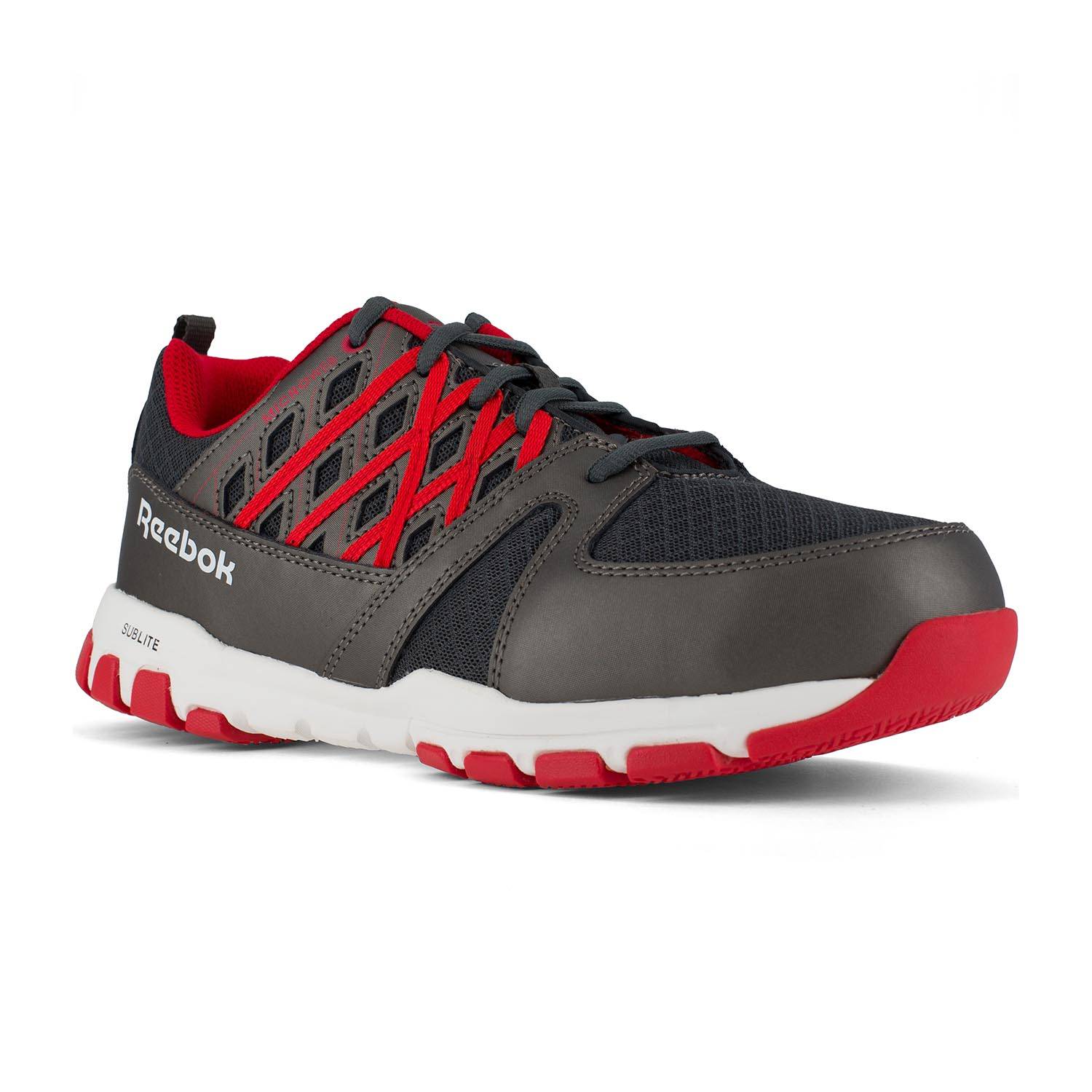 Shell Toe Reebok Reebok Men's Sublite Work Steel Toe Shoes | Galls