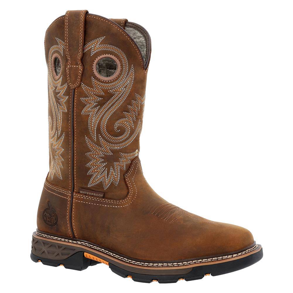 GEORGIA BOOT MEN'S 11" CARBO-TEC FLX PULL-ON SQUARE TOE ALLO