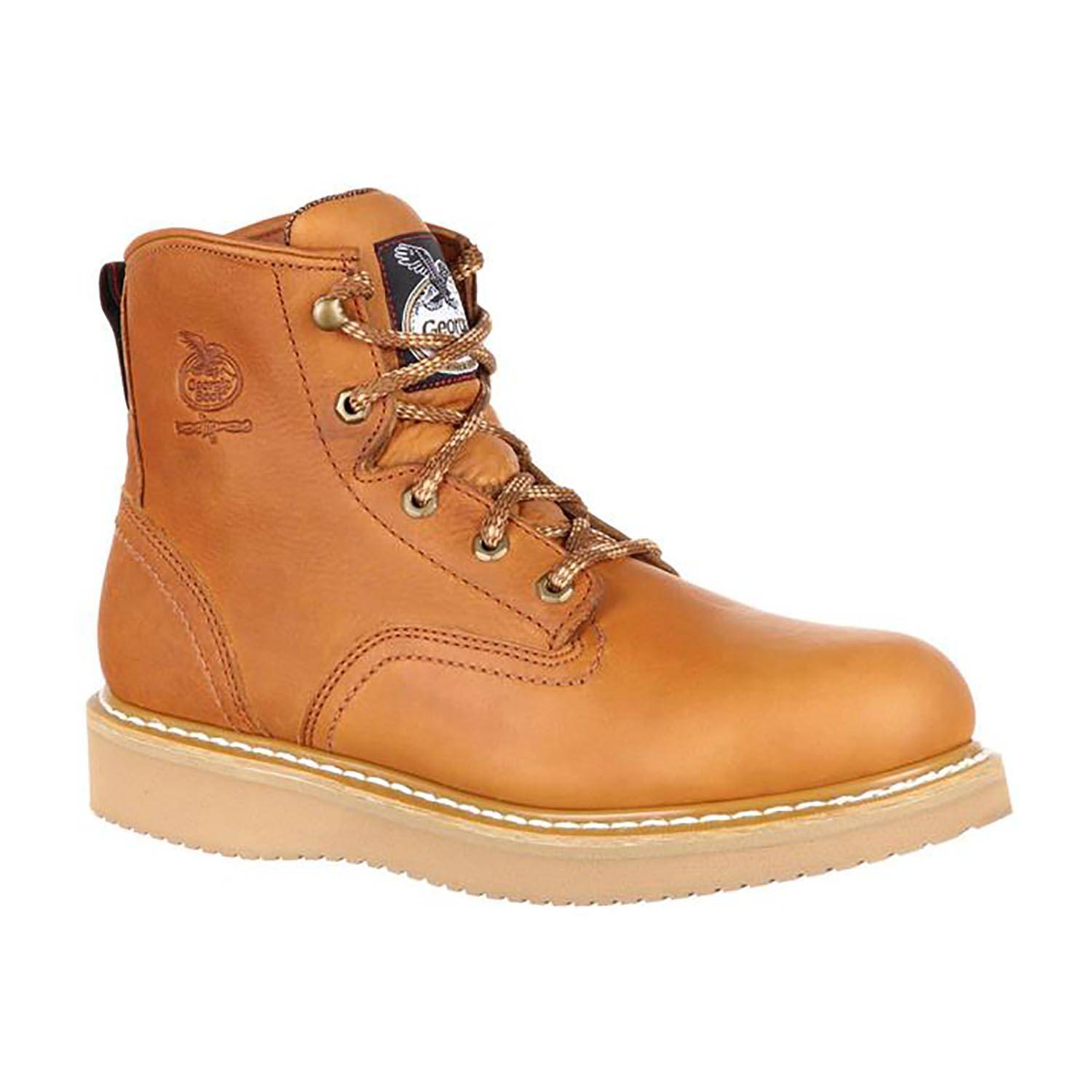 GEORGIA BOOT MEN'S 6" WEDGE BOOTS