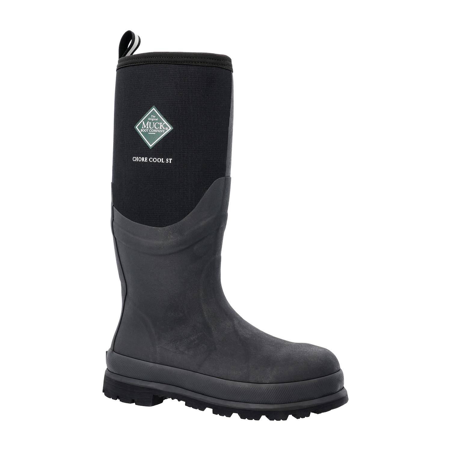 MUCK MEN'S CHORE XPRESSCOOL STEEL TOE TALL WATERPROOF BOOTS