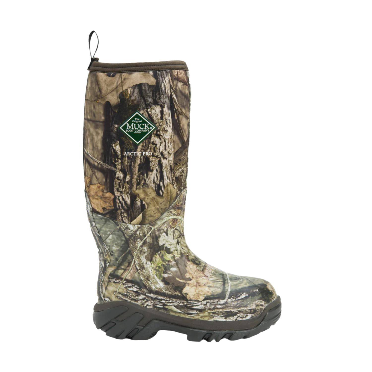 MUCK MEN'S MOSSY OAK COUNTRY DNA ARCTIC PRO WATERPROOF BOOTS