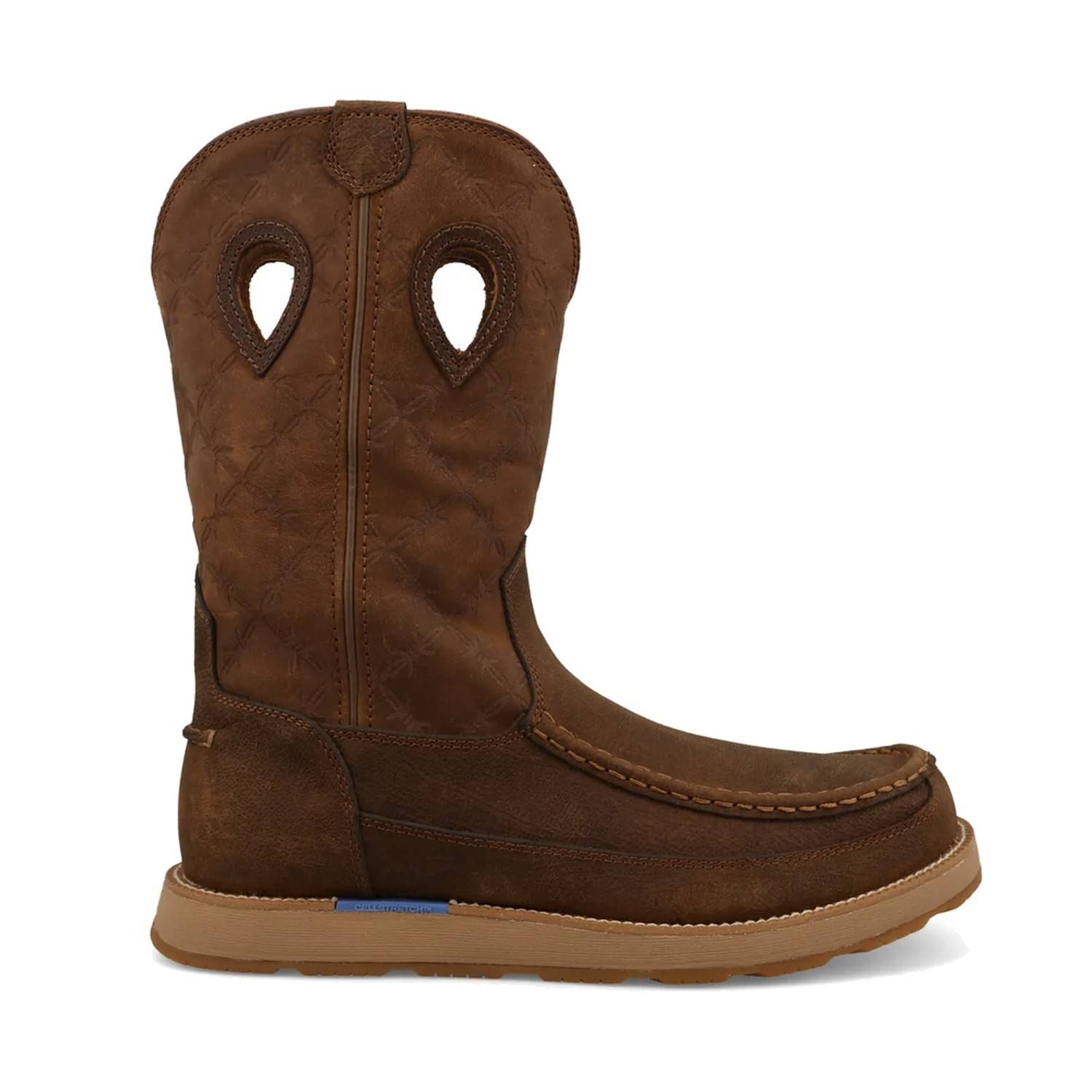 Twisted X Men's Pull-On Wedge Sole 11" Work Boots