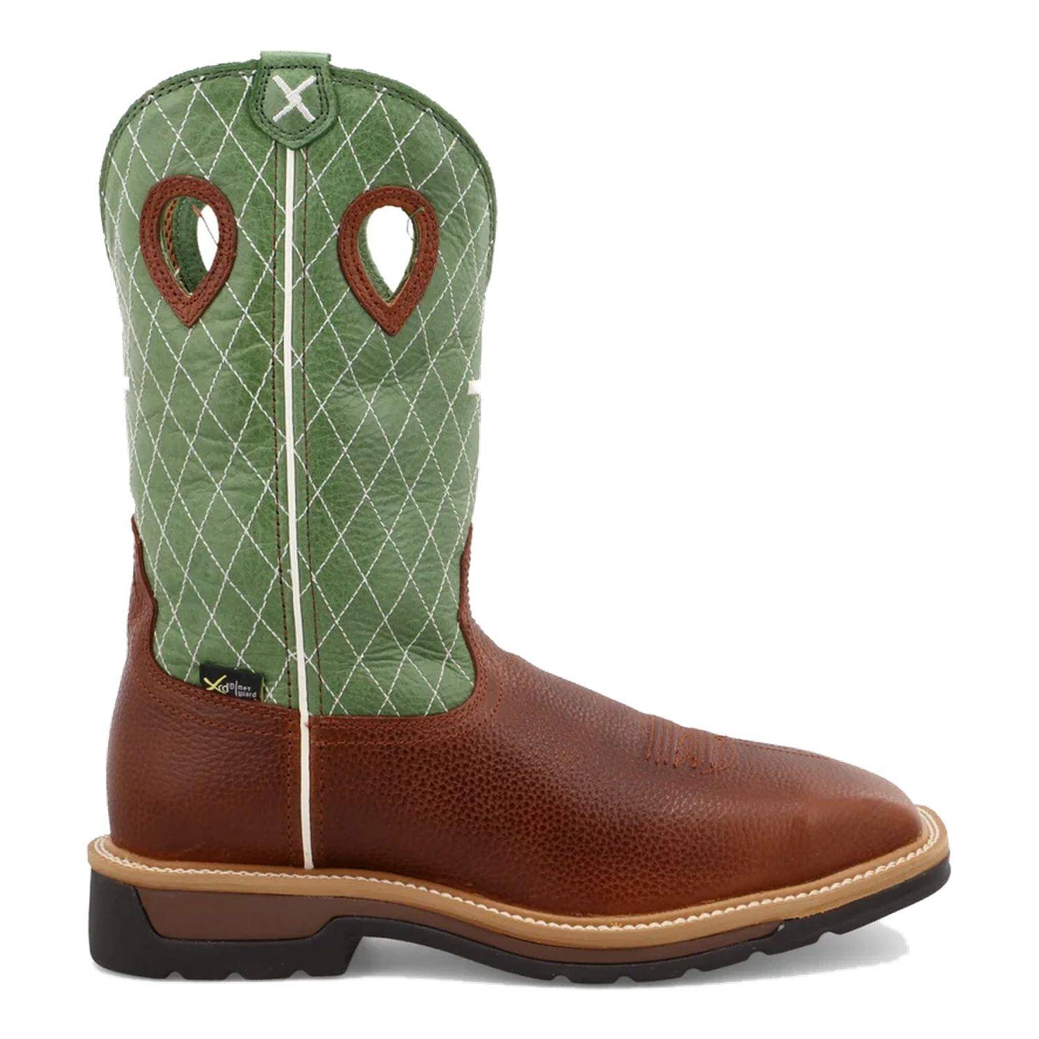 TWISTED X MEN'S WESTERN 12&QUOT; STEEL TOE WORK BOOTS