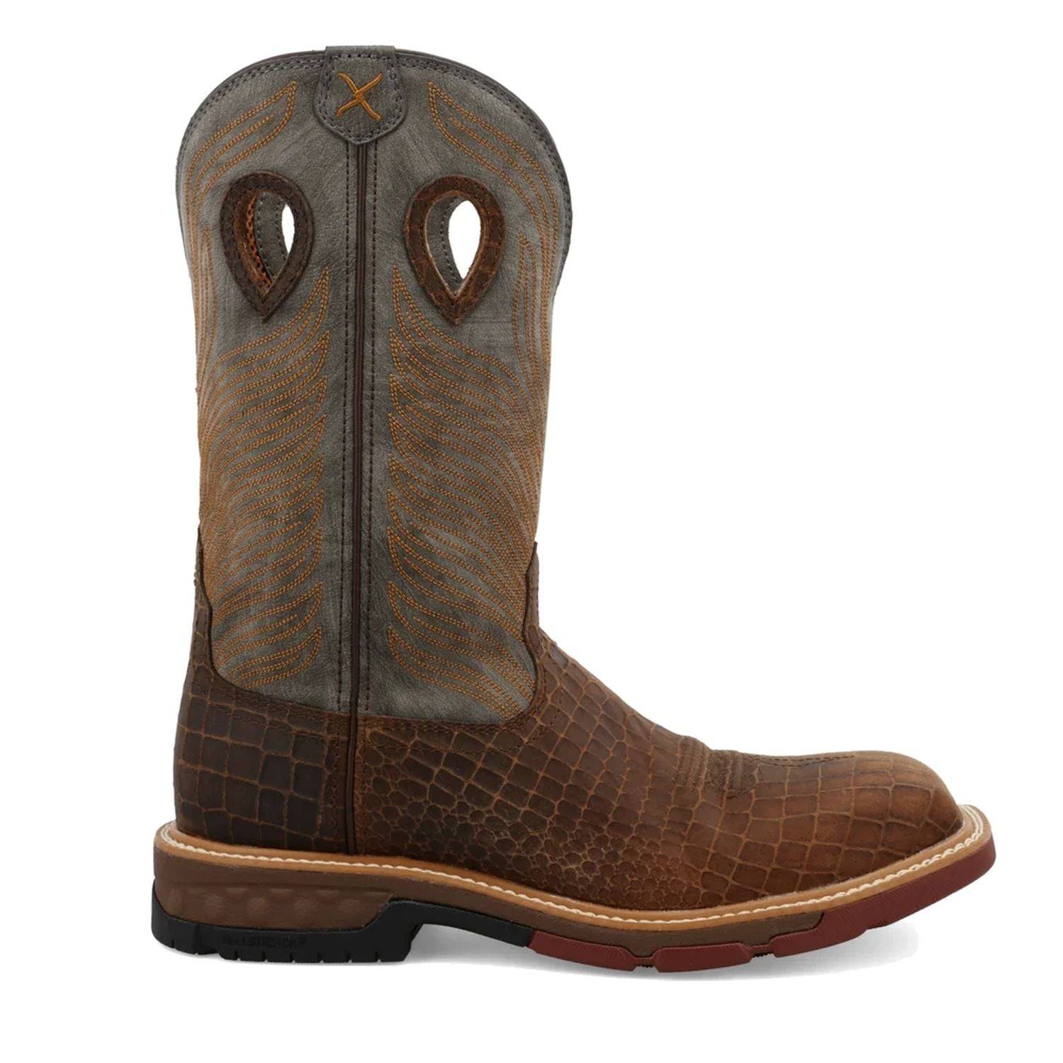 TWISTED X MEN'S WESTERN 12&QUOT; COMPOSITE TOE WORK BOOTS