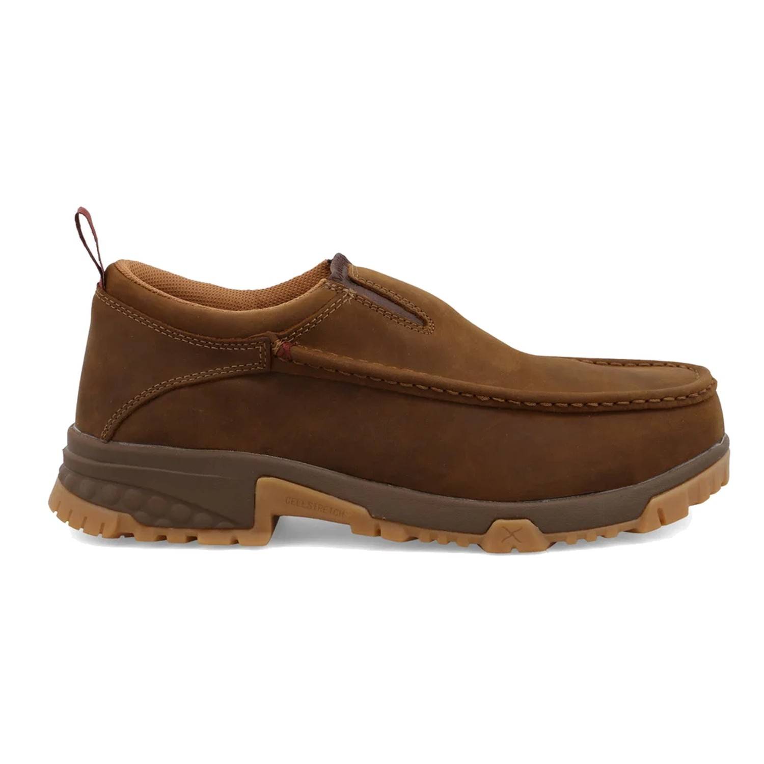 Twisted X Men's Work Slip-On Driving Mocs Composite Toe Work