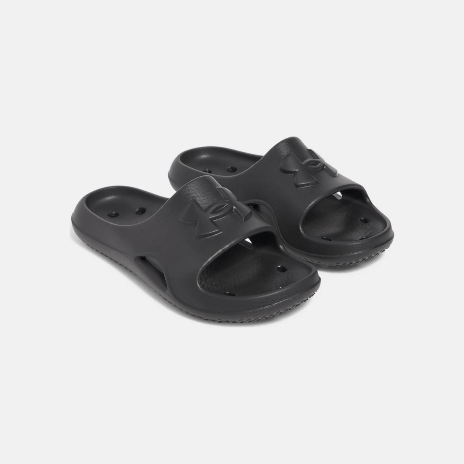 NEW- UNDER ARMOUR M LOCKER VI SL SLIDERS/ NAVY/ WHITE/ SIZE 9. Amazon.com | Under Armour Men main image 2