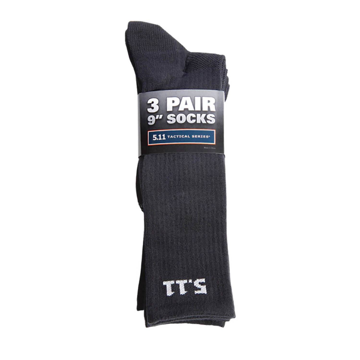 5.11 Tactical 9" Socks (Pack of 3)