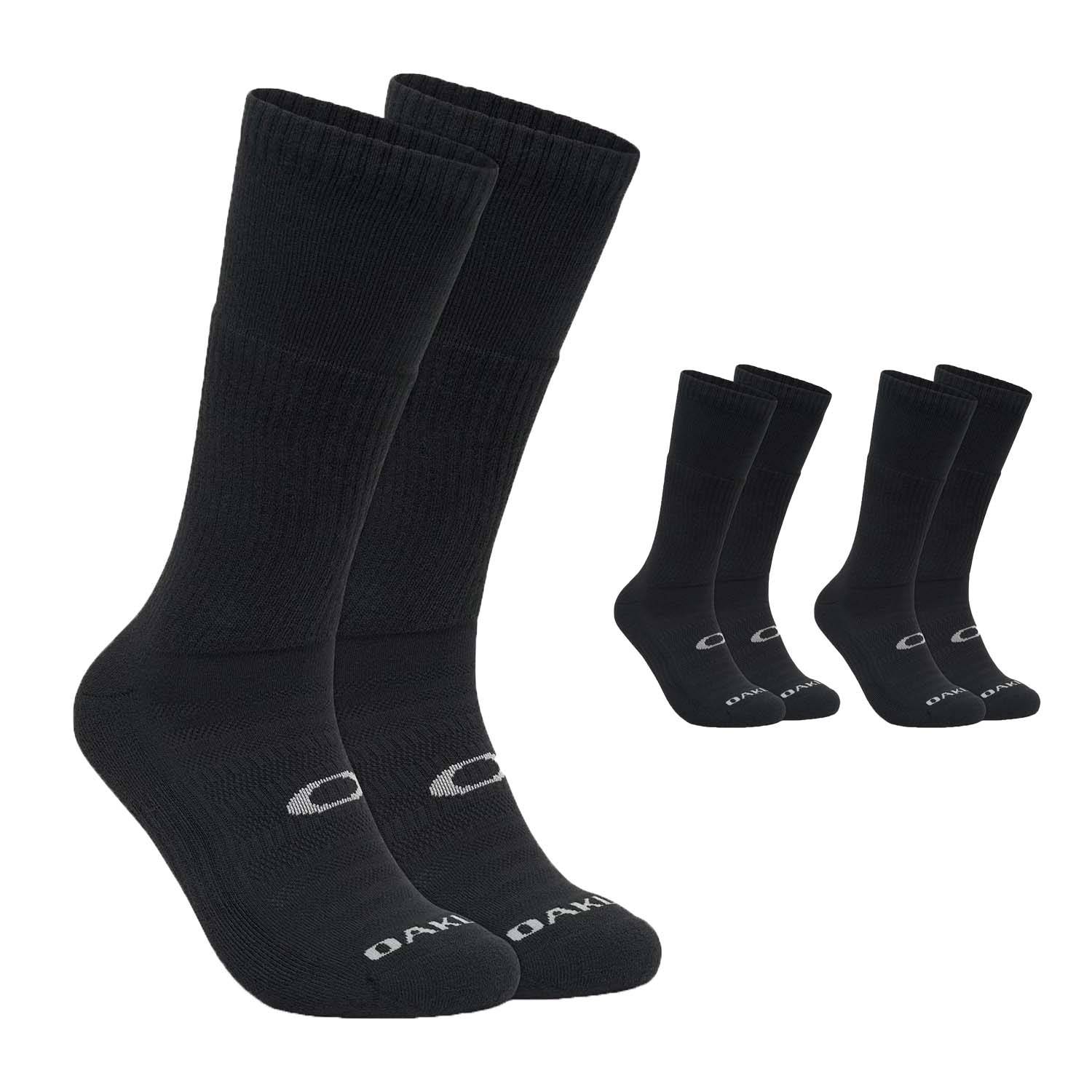 OAKLEY SI BOOT SOCKS, 3 PACK