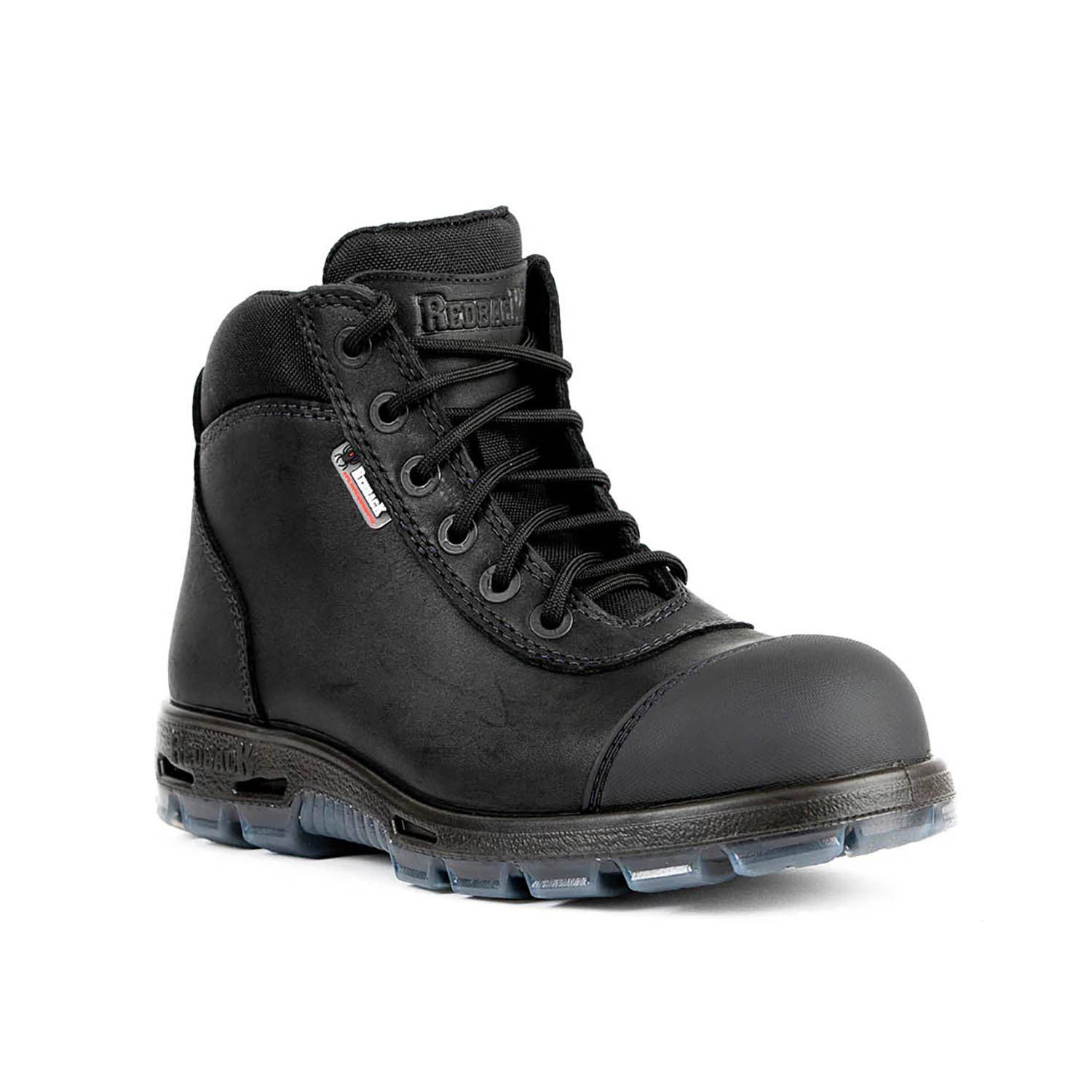 REDBACK SENTINEL 6'' SIDE-ZIP STEEL TOE BOOTS (UK SIZING)