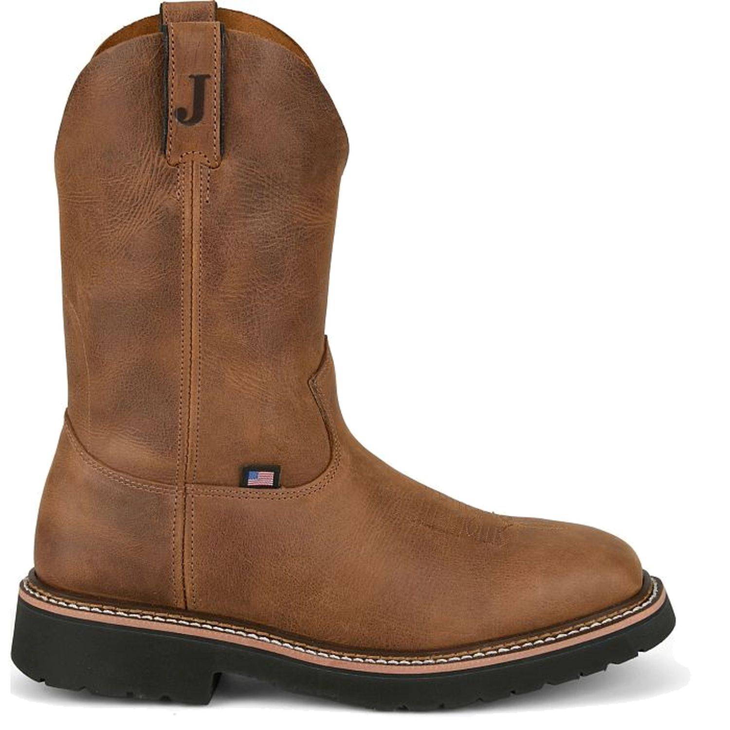 Justin Men's Ames 11" Steel Toe Boots