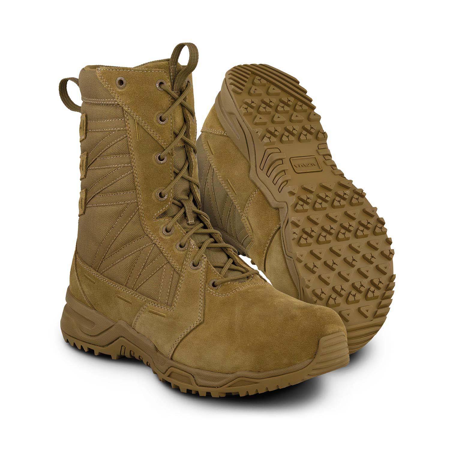 Mens Tan‎ Suede Leather Military Combat Boots Altama Size 8.5 W Vibram ALTAMA GORE TEX COMBAT BOOTS VIBRAM SOLES | Mercari main image 2
