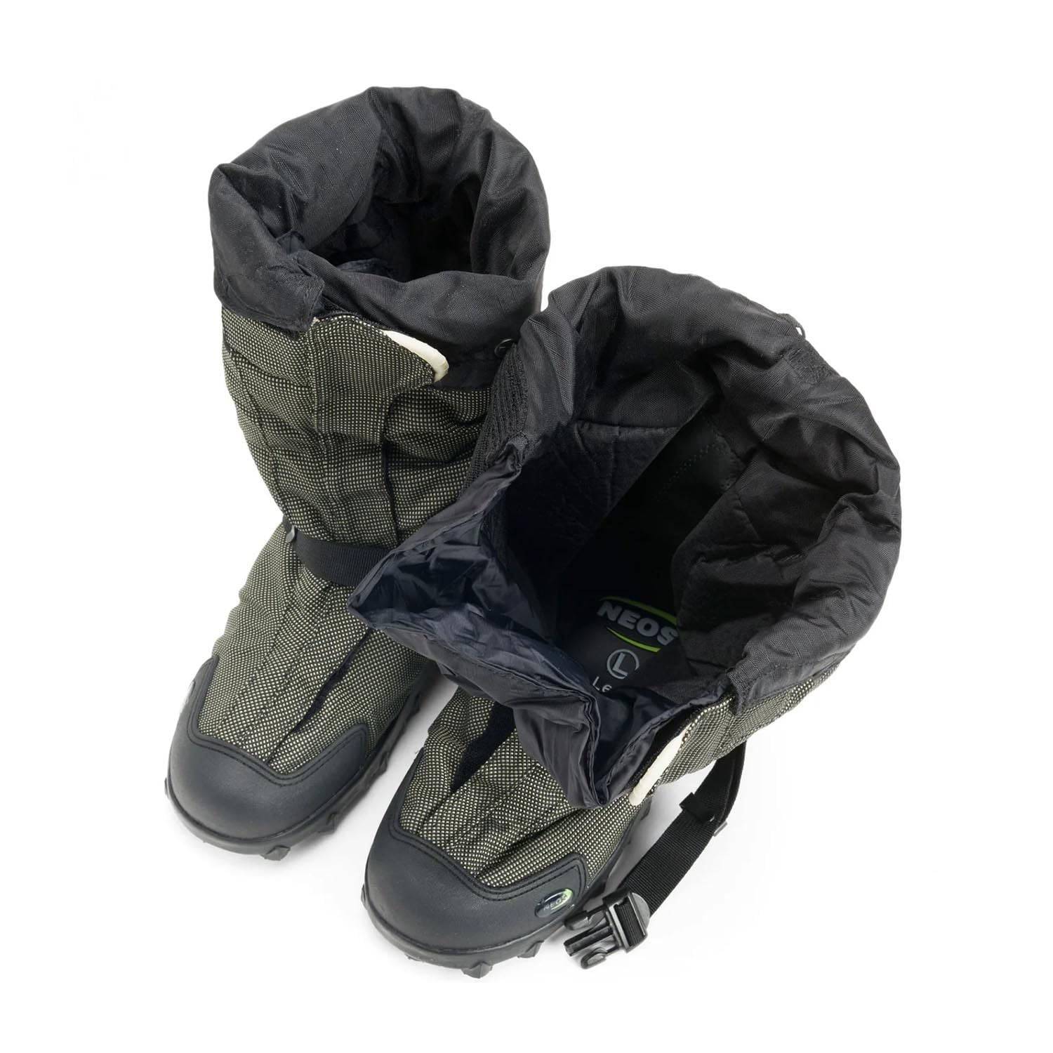 NEOS Navigator 5 (N5P3S) expandable waterproof winter overshoes (Green) Size S NEOS 15in Navigator 5 Expandable Waterproof Winter Overshoes  main image 4
