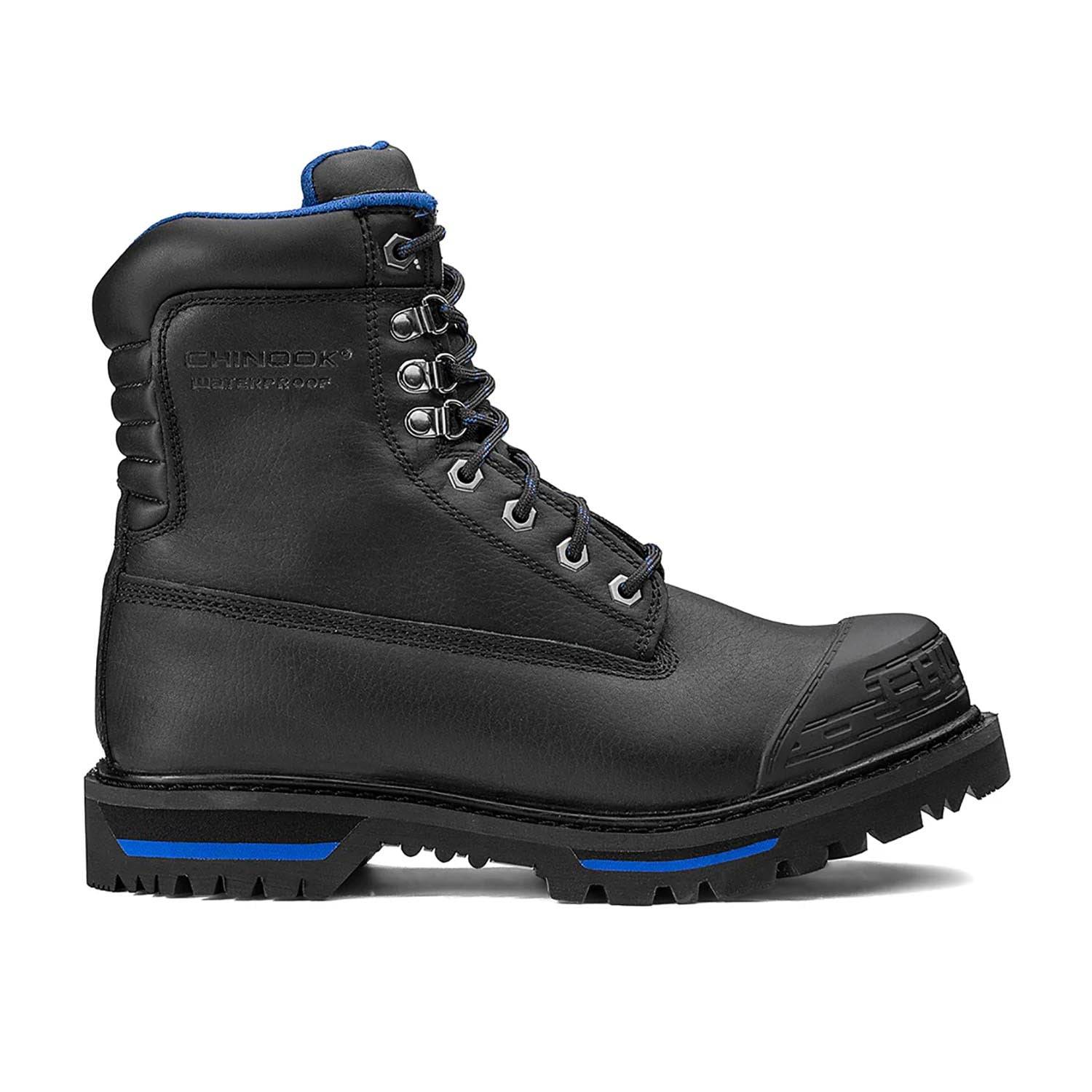 CHINOOK MEN'S TARANTULA 8" STEEL TOE WATERPROOF WORK BOOTS