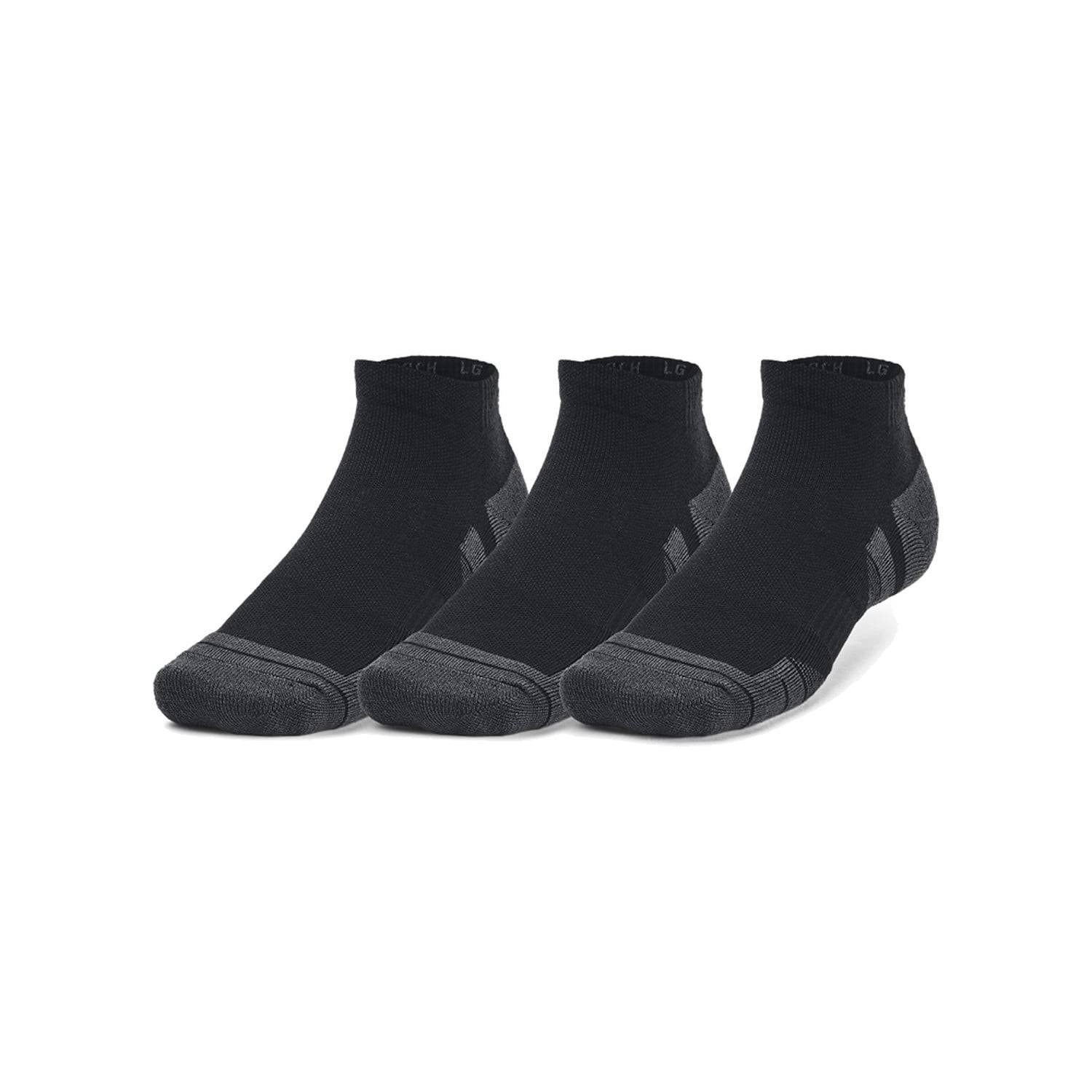 UNDER ARMOUR UNISEX PERFORMANCE TECH LOW-CUT SOCKS, 3 PACK