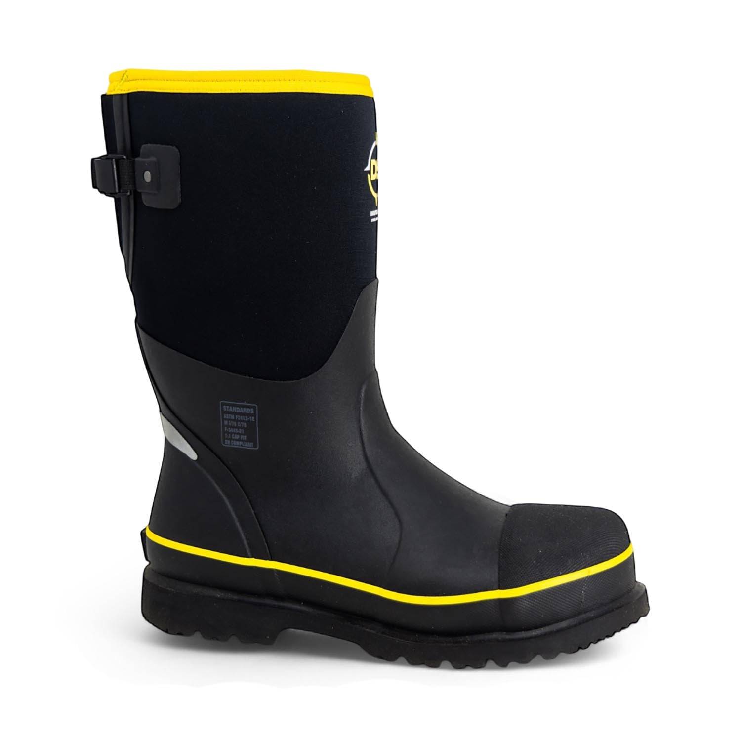 Dryshod Men's Brute Mid Gusset Steel Toe Work Boots