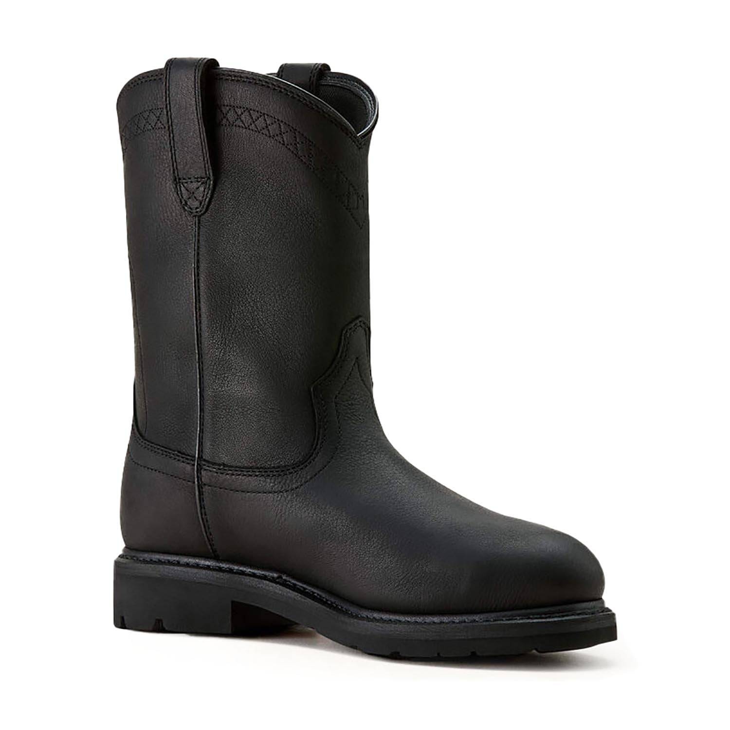 Ariat Men's Sierra Waterproof Roper Toe Steel Toe Work Boots