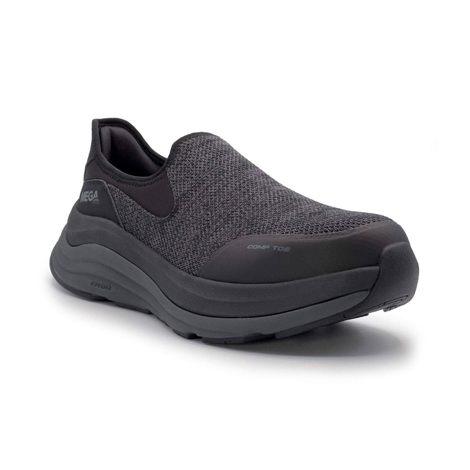 SureWerx MEGAComfort Men's Ergo Delta CT Slip-On Shoes