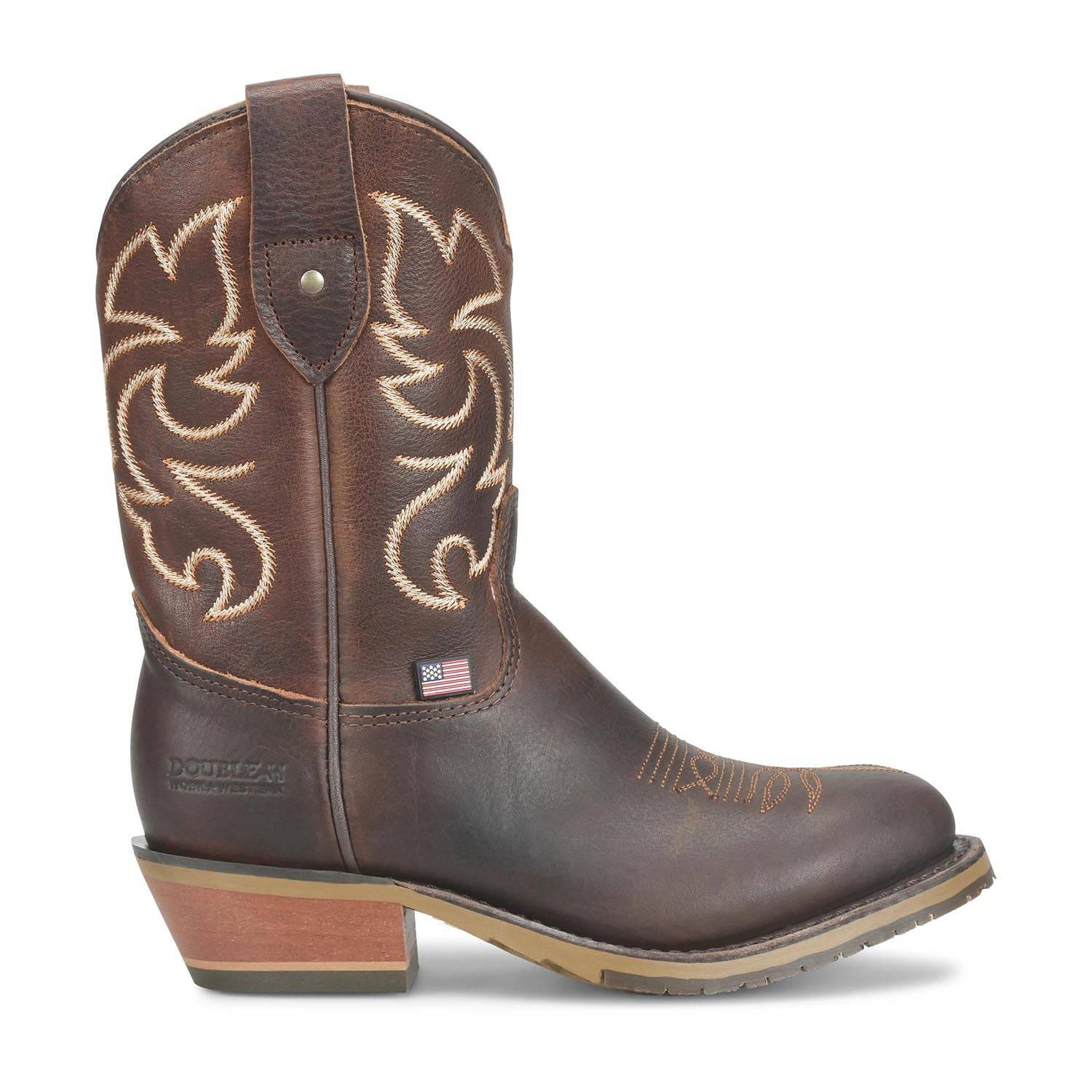 Double-H Women's Jane 9" Round Toe Roper Boots