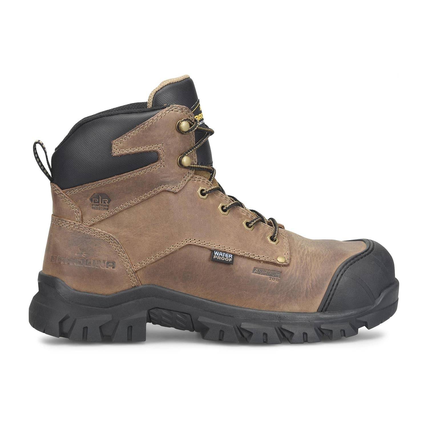 Carolina Men's Gruntz 6" Waterproof Aluminum Toe Boots