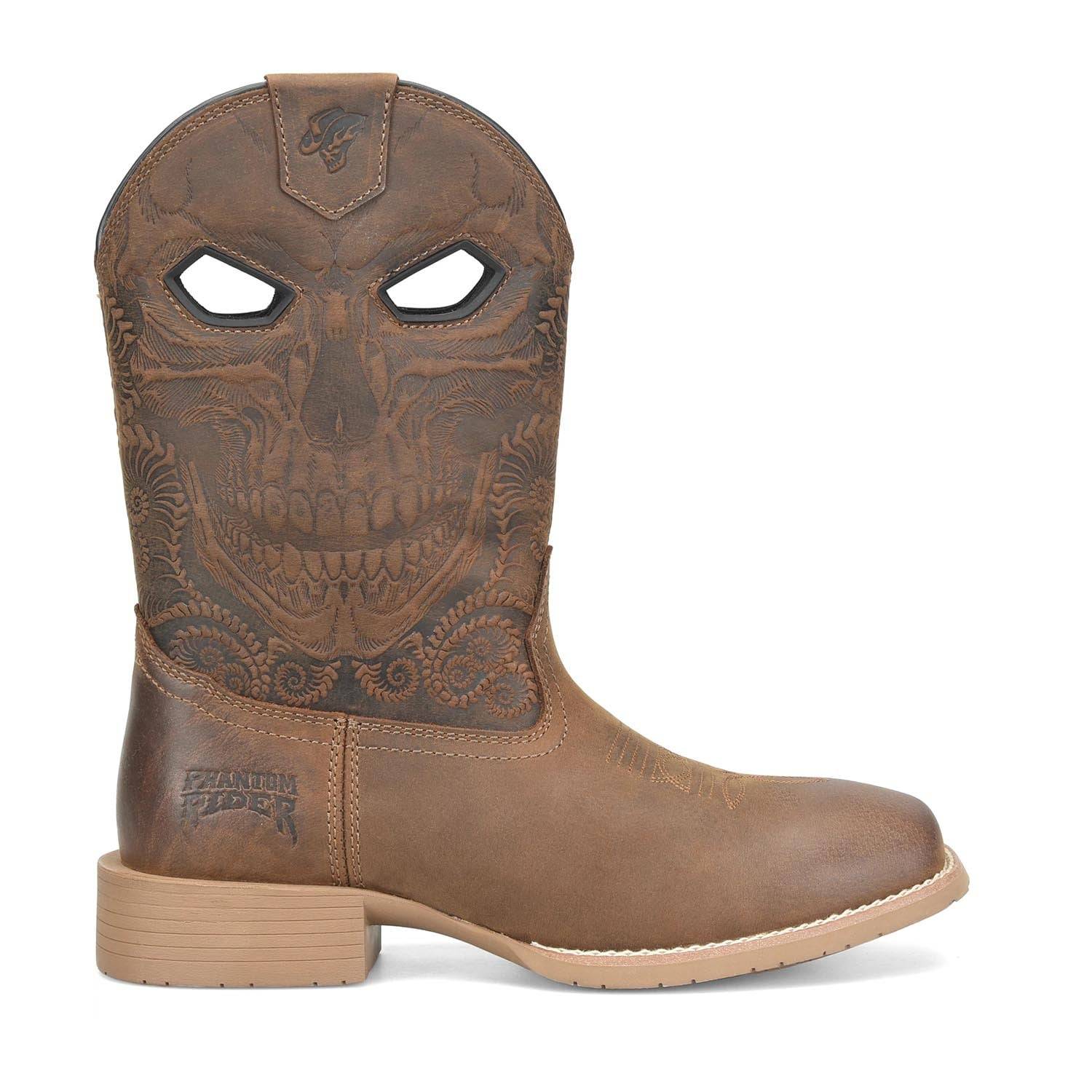 Double-H Men's Phantom Rider Requiem 11" Roper Boots