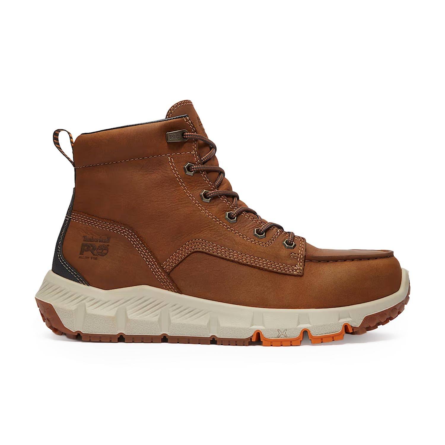 TIMBERLAND PRO MEN'S TEMPE MOC TOE 6&QUOT; ALLOY TOE WORK BO