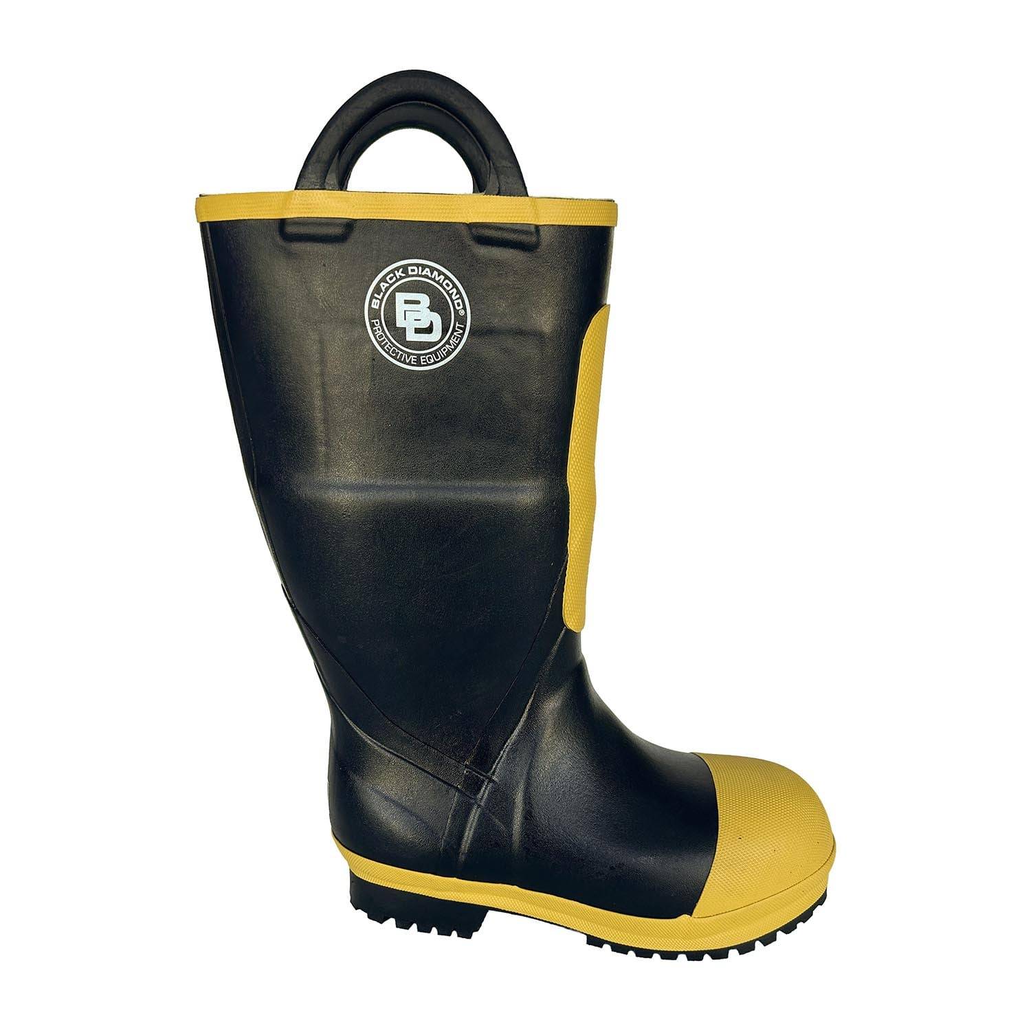 BLACK DIAMOND 16&QUOT; RUBBER FIREFIGHTER BOOTS