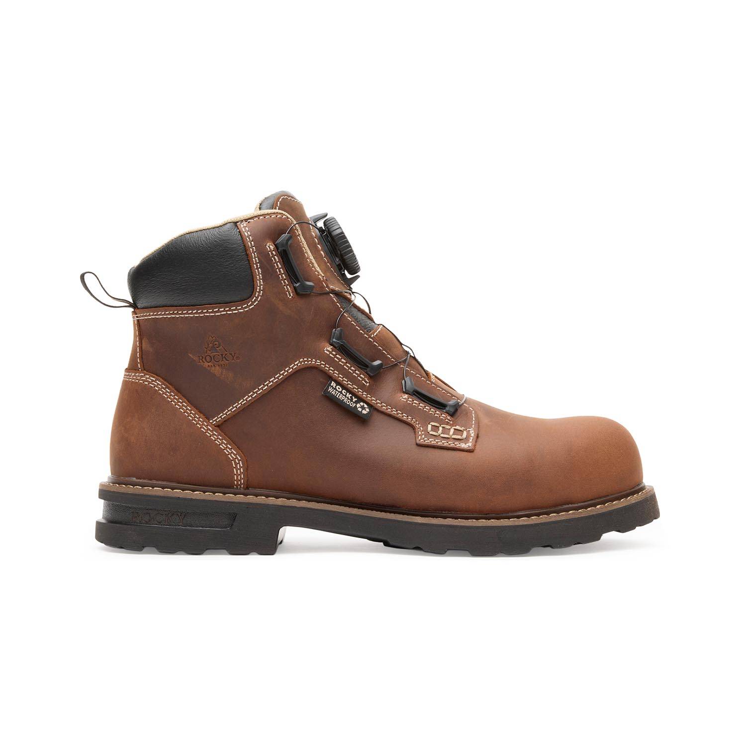 ROCKY MEN'S GRINDSTONE XTR BOA COMPOSITE TOE WORK BOOTS