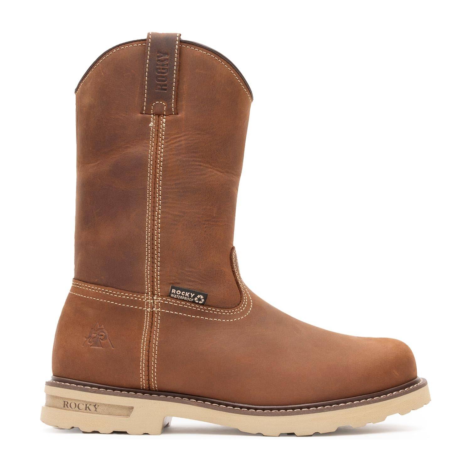 ROCKY MEN'S GRINDSTONE XTR PULL-ON WORK BOOTSS