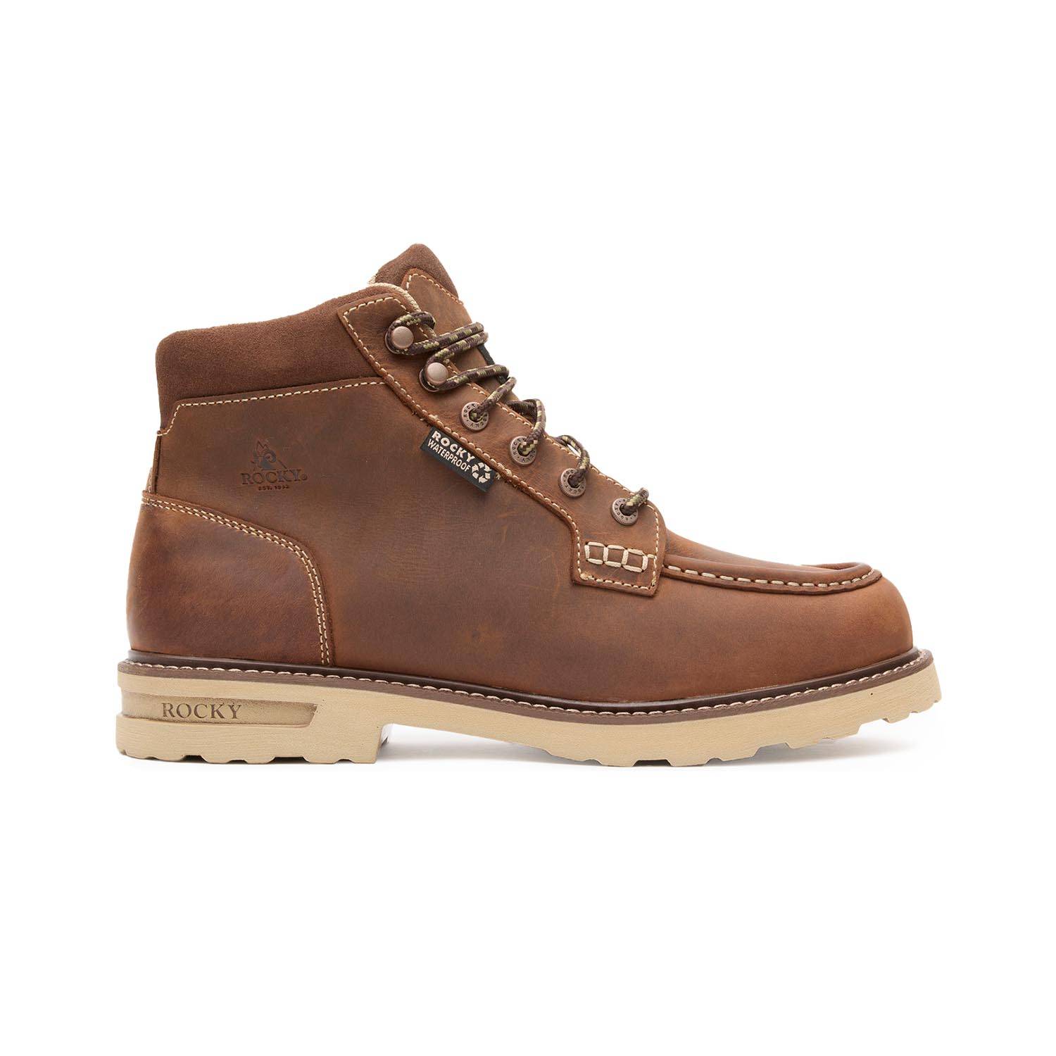 ROCKY MEN'S GRINDSTONE XTR WATERPROOF WORK BOOTS