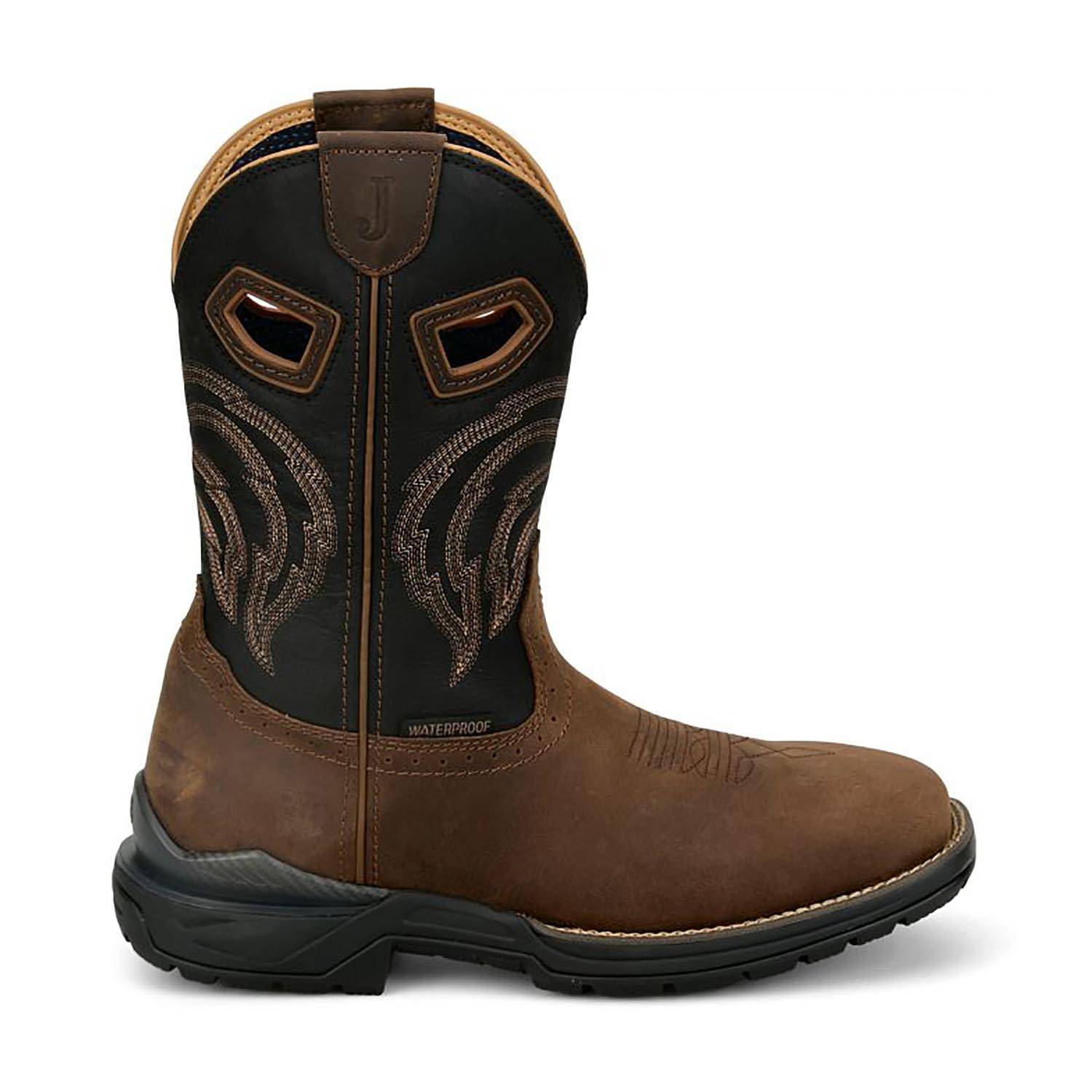 JUSTIN MEN'S SLICKLINE 11&QUOT; WATERPROOF NANO COMPOSITE TO