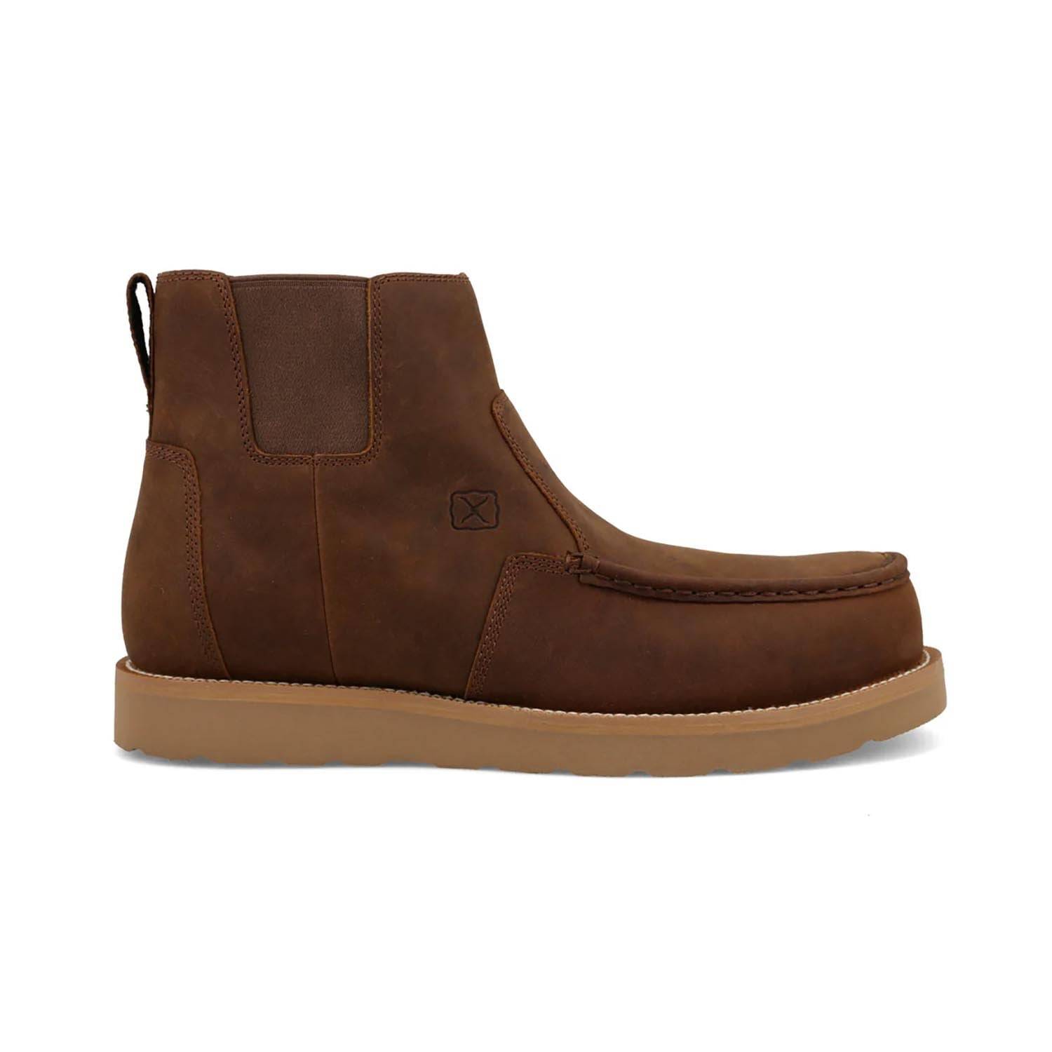 Twisted X Men's 6" Work Chelsea Wedge Sole Boots