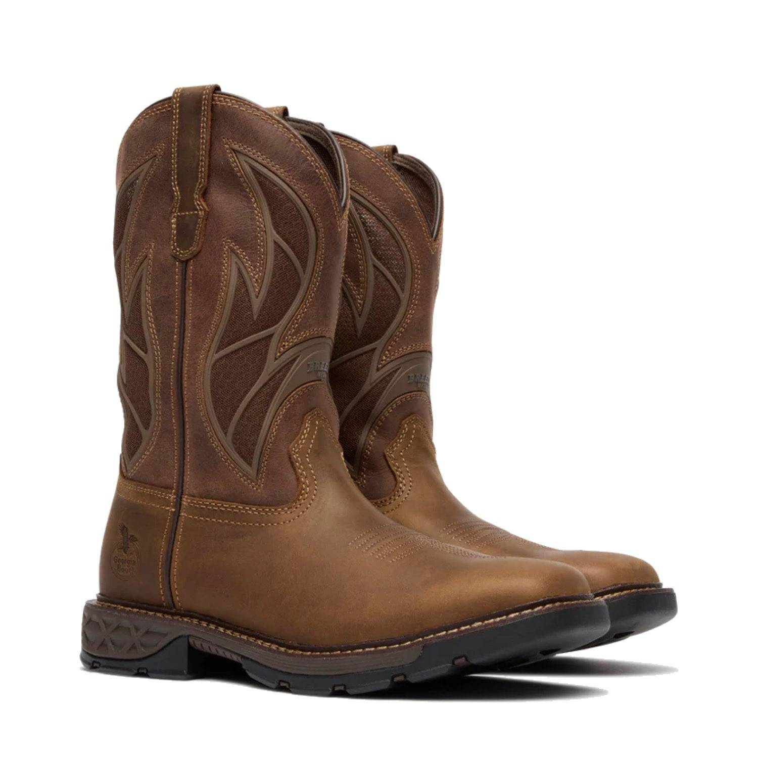 Georgia Men's Carbo-Tec FLX 11" Pull-On Work Boots