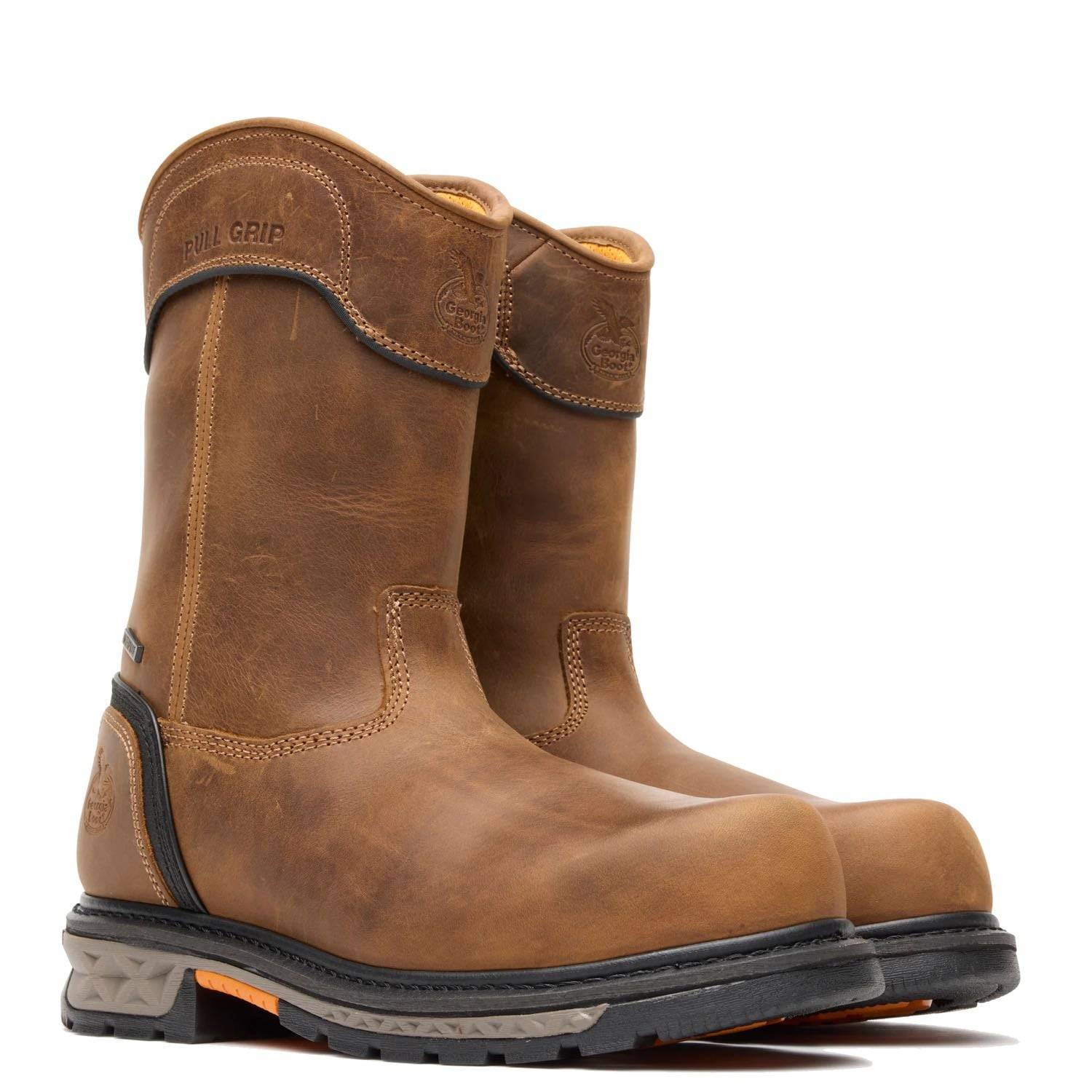 Georgia Men's Carbo-Tec LTX Waterproof Composite Toe Pull On